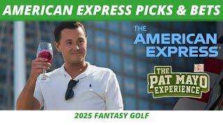 2025 American Express Picks, Bets, One and Done Picks | Sony Open Recap | Desert Dubai Preview