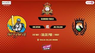 JFSC IKONIC DADS CHAMPIONS CUP (DIAMOND FINALS) - I AVM ARYANS vs JML STALLIONS I