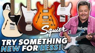 New Squier Affinity Guitars - Try Something New for Less!