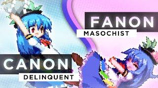 Tenshi Fanon vs. Canon [ Touhou Sprite Animation]