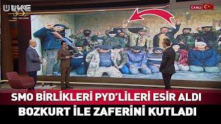 SMO Birlikleri PYD'yi Püskürttü Zaferlerini 'Bozkurt' İşareti İle Kutladı #haber