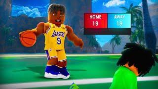 I BECAME LAKERS BRONNY JAMES IN ROBLOX HOOP NATION!
