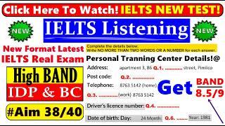 IELTS LISTENING PRACTICE TEST 2024 WITH ANSWERS | 02.10.2024