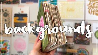 Let's finish an altered book! How I prep pages & collage backgrounds 