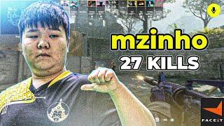 CS2 POV | mzinho Faceit Ranked with 910 (Ancient) 27 Kills