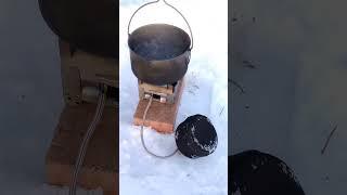 Esbit keittimestä monipolttoaine keitin / Converting an Esbit stove to a a multifuel stove