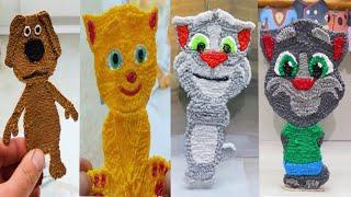 DIY Big Collection. 3D Pen Drawing. My Talking Tom Friends. Part #2