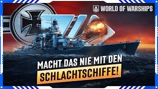 Die größten Fehler, die jeder Schlachtschiffspieler in World of Warships vermeiden sollte!