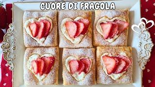 CUORE DI FRAGOLA San Valentino | Dolci per san Valentino