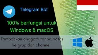 Bagaimana Cara Menambah Anggota Telegram Tanpa Batas ke Grup dan Channel 2023 | Windows dan macOS