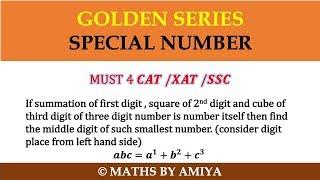 Must know about this number: Golden Series : Maths By Amiya