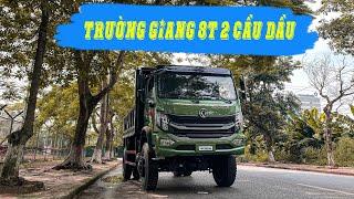 Đánh giá xe tải ben Trường Giang 8 tấn 2 cầu dầu "Ông vua đường rừng"