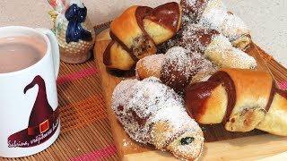 Cornulete in doua culori cu Cocos