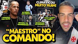 FELIPE MAESTRO VAI COMANDAR O VASCO ATÉ O FINAL DE 2024 I BASTIDORES DA DEMISSÃO DE RAFAEL PAIVA!