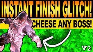 Destiny 2 | INSTANT FINISH GLITCH! How To CHEESE Any BOSS,  Get EASY Pinnacle LOOT! (SHADOWKEEP)