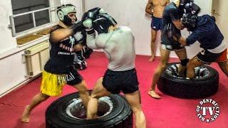 Infight Training - Short Range Boxing at Siamstore Hamburg