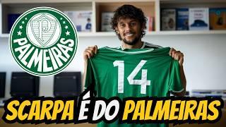 O MAESTRO ESTÁ DE VOLTA! GUSTAVO SCARPA RETORNA AO PALMEIRAS! NOTÍCIAS PALMEIRAS HOJE!