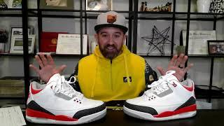 $50 Fake Replica Reps Nike Air Jordan iii 3 Fire Red DHgate Shoes Haul Review DO THEY PASS OR FAIL?