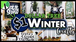 10 GENIUS Dollar Store WINTER DIY's | $1 High End Decorations & Ideas