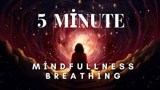 5 minute Breathing Exercises (2024) | Meditation, Reduce Anxiety
