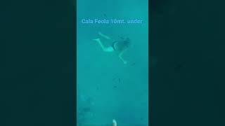 Apnea a Cala Feola, Ponza piscine naturali