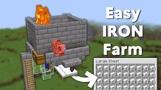 Minecraft 1.20 Iron Farm Tutorial - Easy and Simple Iron Farm