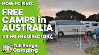 How To Find Free Camps In Australia Using Full Range Camping Online  Maps