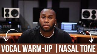 Nasal Tone | Vocal Warm-Up (5 MINS) ** With Modern Music **