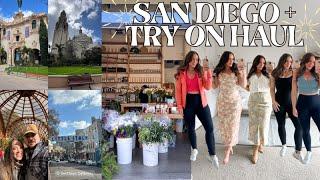 VLOG: San Diego Day Trip + Quince, Vici Collection Haul