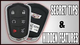 Secret Key Fob Features On A Cadillac Plus How To Start With A Dead Key Fob Battery.