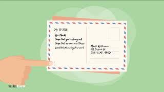 How to Mail a Postcard