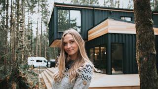 Dream Cabin in the Woods (Winter in Washington)