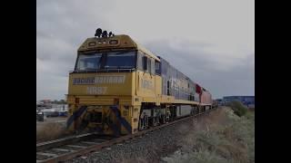 Australian Locomotive cab view, Western Victoria!