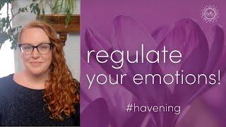 powerful emotional regulation technique! (havening for emotional self regulation)