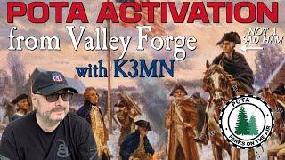 POTA Activation from Valley Forge with K3MN (Club Activation)