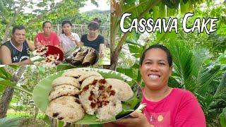 Yummy! Cassava Cake or "Putong Kamoteng Kahoy"