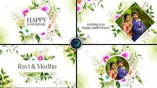 New Trending wedding anniversary wishes video editing in Alight Motion Instagram trending t