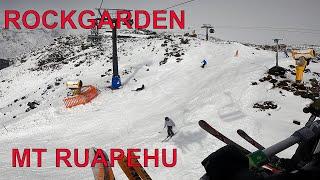 Skiing the Rockgarden Whakapapa Mt Ruapehu