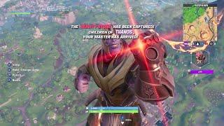 Fortnite Thanos Gameplay S8 (No Commentary)