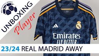 Real Madrid Away Jersey 23/24 Camavinga (FC24Shop) Player Version Unboxing Review