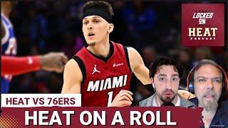 How Tyler Herro, Bam Adebayo Ignited the Miami Heat's Win Over the 76ers Going Into All-Star Break