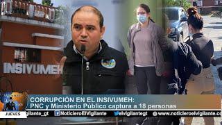 CORRUPCIÓN EN EL INSIVUMEH PNC captura a 18 personas