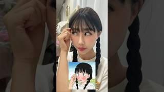 I tried recreating Sawako Kuronuma's hairstyle from Kimi ni Todoke! 