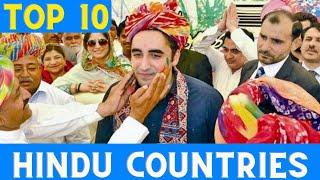 Top 10 Countries With Highest Hindus Population Comparisons
