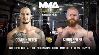 Dominik Vetek (Planeteater MMA) Vs. Simon Seiler (Great Danes Fight Club)