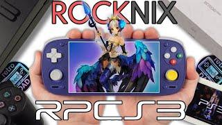 PLAYSTATION 3 ON Retroid Pocket 5 and Mini! RPCS3 with ROCKNIX // Setup Guide