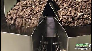 PrimoCombi® multihead weigher with case indexing system for packaging cookies