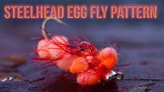 Fly Tying Tutorial - How To Tie a Steelhead Egg Pattern