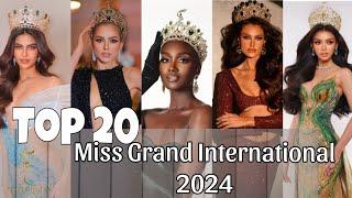 Top 20 miss grand international 2024