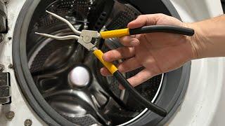 How To Remove A Washing Machine Spring Clamp Super Easy With Spring Expansion Pliers